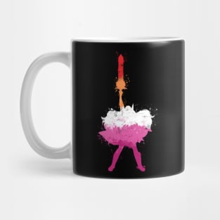 She ra lesbian flag watercolor Mug